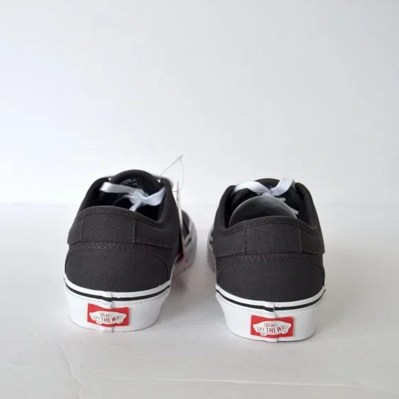 VANS CHUKKA LOW OBSIDIAN BLACK SNEAKER SHOES - Picture 4 of 5